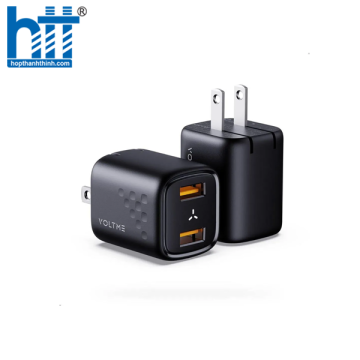 Cốc Sạc Nhanh Voltme Revo 30 Duo GaN Tech Charger (USB + TypeC) V2068 Black