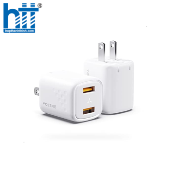 Cốc Sạc Nhanh Voltme Revo 30 Duo GaN Tech Charger (USB + TypeC) V2068 White