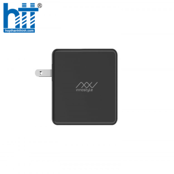 SẠC ĐA CỔNG MACBOOK INNOSTYLE GOMAX PLUS 73W (USB-C PD 61W + 2*USB A SMART AI)-IC73-3PD Black