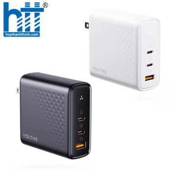 Cốc Sạc Nhanh Voltme Revo 140 PD 3.1GaN Charger (2 Type-C + USB) V2076