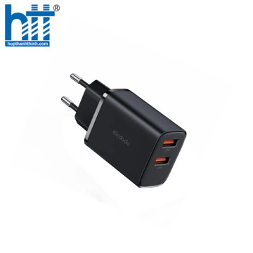 Cốc Sạc Nhanh Mcdodo 12W Dual USB Charger (Chân cắm tròn) CH-5070