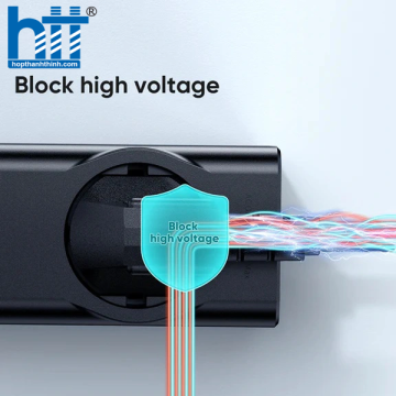Bộ Sạc Nhanh Mcdodo 4 in 1 70W GaN Lightning Protection Power Strip (Chân cắm tròn) CH-4620