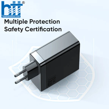 Bộ Sạc Nhanh Mcdodo 100W GaN 4-PORTS (Chân cắm tròn, 3 TypeC + USB) CH-5140