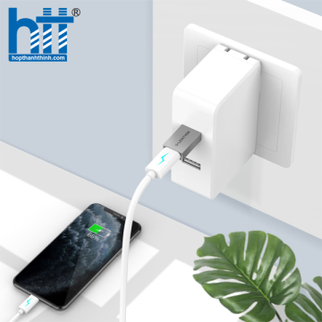 Đầu chuyển đổi USB-A sang USB-C Lention H3