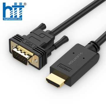 Cáp chuyển đổi HDMI sang VGA (1M) Lention HV-1M