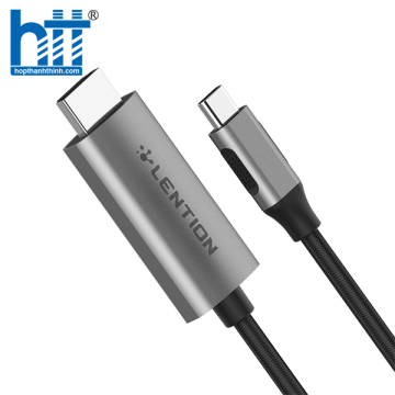 Cáp chuyển đổi Lention CU707H USB-C sang HDMI (4K60Hz) dài 1.8m