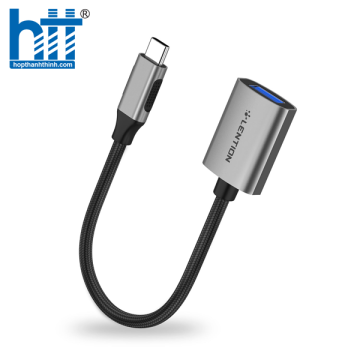 Bộ chuyển đổi USB-C sang USB-A 3.0 Lention C6 Grey