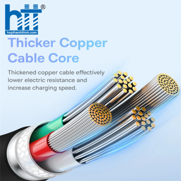 Cáp Sạc Nhanh Baseus Pudding Series Fast Charging Cable USB to Type-C 100W BLACK 1.2M