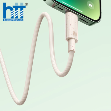 Cáp Sạc Nhanh USB to iP Baseus Habitat Series Fast Charging Cable USB to iP 2.4A GREEN 2M