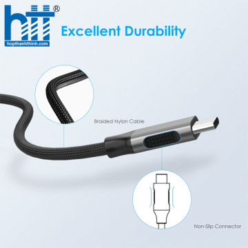 Bộ chuyển đổi USB-C 6 trong 1 Lention CE35 BLACK