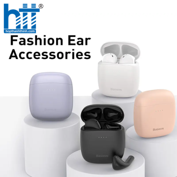 Tai Nghe Bluetooth Baseus Encok W04 (3015E) True Wireless Earphones White