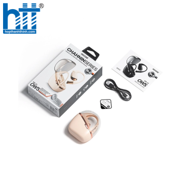Tai Nghe Bluetooth Wekome WS-13 Chahnin Series OWS Clip-on Wireless Earbuds Pink