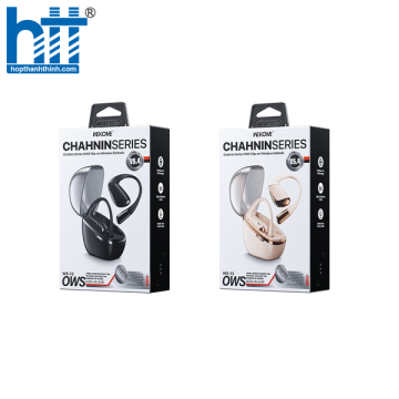 Tai Nghe Bluetooth Wekome WS-13 Chahnin Series OWS Clip-on Wireless Earbuds Black