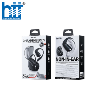 Tai Nghe Bluetooth Wekome WS-13 Chahnin Series OWS Clip-on Wireless Earbuds Black