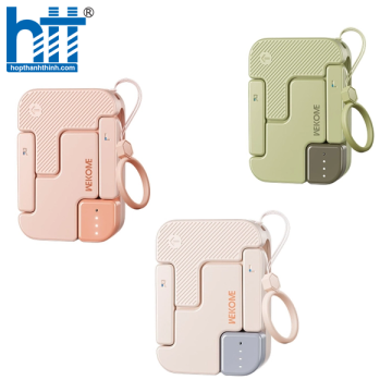 Tai Nghe Bluetooth WEKOME WS-09 Keycey Wreless Earbuds Pink