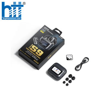 Tai Nghe Bluetooth Wekome Boundless Intelligence TWS Earphone Beluga S9 Black