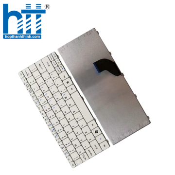 Bàn Phím Laptop Acer Aspire One Màu Trắng 521 522 532 533 D255 D257 D260 D270 D532 N57 NAV50 NAV51 NAV70 PAV70 ZE6 ZE7