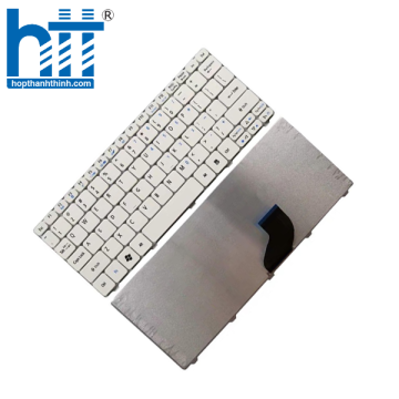 Bàn Phím Laptop Acer Aspire One Màu Trắng 521 522 532 533 D255 D257 D260 D270 D532 N57 NAV50 NAV51 NAV70 PAV70 ZE6 ZE7