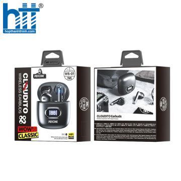 Tai Nghe Bluetooth Wekome Dreamy Sound WS-01 Wireless Earphone Black