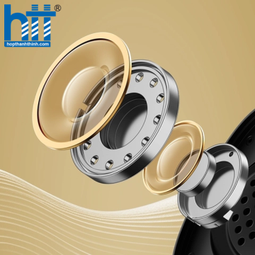 Tai Nghe Chụp Tai Chống Ồn Baseus Bowie H1 Pro Noise-Cancellation Wireless Headphones Black