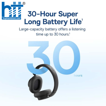 Tai Nghe Chụp Tai Chống Ồn Baseus Bowie D03 Wireless Headphones Black