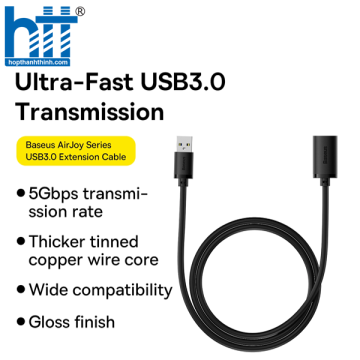 Cáp Nối Dài USB Tiện Lợi Baseus AirJoy Series USB3.0 Extension Cable 3M