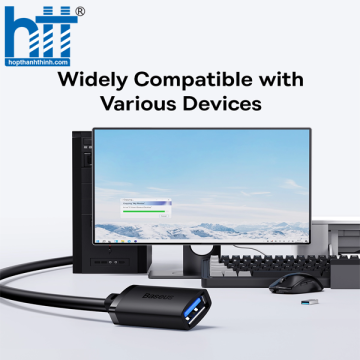 Cáp Nối Dài USB Tiện Lợi Baseus AirJoy Series USB3.0 Extension Cable 3M