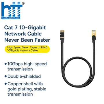 Cáp Mạng 2 Đầu LAN Baseus High Speed 7 types of RJ45 10Gigabit network cable 20M