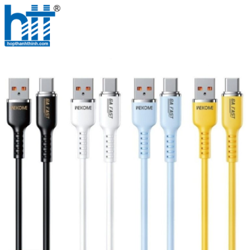 Cáp Sạc WDC-09 WEKOME USB to Type-C Yellow