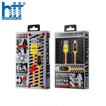 Cáp Sạc WDC-06 WEKOME USB to Type-C Yellow
