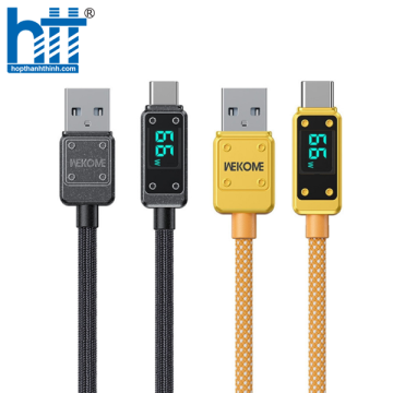 Cáp Sạc WDC-06 WEKOME USB to Type-C Yellow