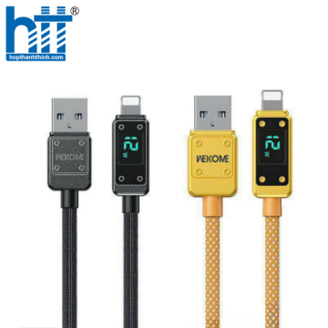 Cáp Sạc WDC-06 WEKOME USB to IP Yellow