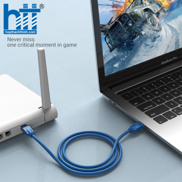 Cáp mạng CAT6 UTP đầu đúc dài 5M Vention