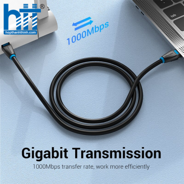 Cáp mạng CAT6 UTP đầu đúc dài 10m Vention IBBBL