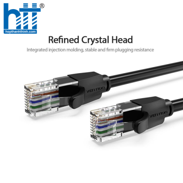Cáp mạng CAT6 UTP đầu đúc dài 20m Vention Black