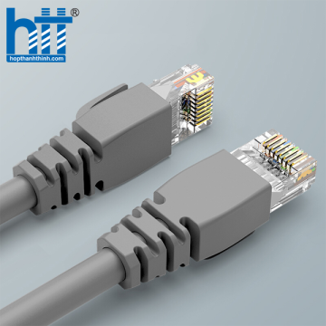 Cáp mạng Ampcom Cat5e UTP 0.512mm (305m/cuộn) AMPC5E0512GR