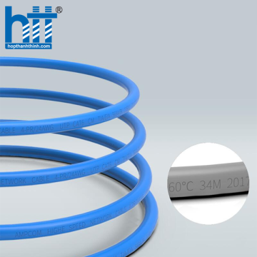 Cáp mạng Ampcom Cat6 UTP 0.48mm (305m/cuộn) AMPC6048BL