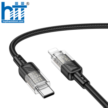 CÁP DỮ LIỆU SẠC TRONG SUỐT U129 SPIRIT PD IP