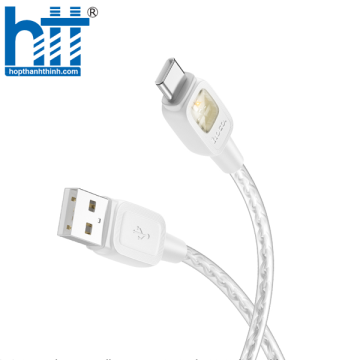 CÁP DỮ LIỆU SẠC TẮT NGUỒN THÔNG MINH SILICON U124 TYPE-C