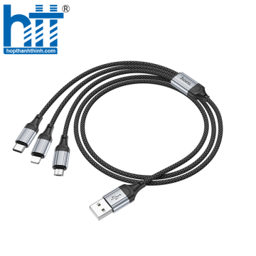 CÁP DỮ LIỆU SẠC 3 TRONG 1 X102 FRESH(IP+MICRO+TYPE-C)