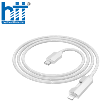 Cáp dữ liệu sạc nhiều màu U123 - PD iP