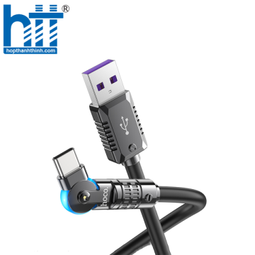 Cáp dữ liệu sạc xoay U118 Type-C Triumph 100W