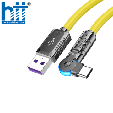 Cáp dữ liệu sạc xoay U118 Type-C Triumph 100W