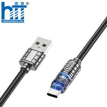 Cáp dữ liệu sạc U122 Lantern Transparent Discovery Edition Type-C