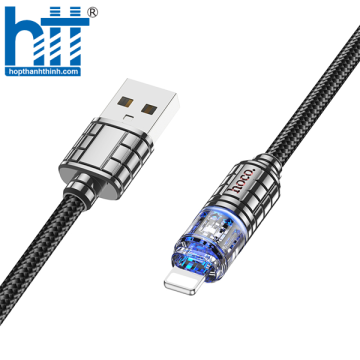 Cáp dữ liệu sạc iP U122 Lantern Transparent Discovery Edition