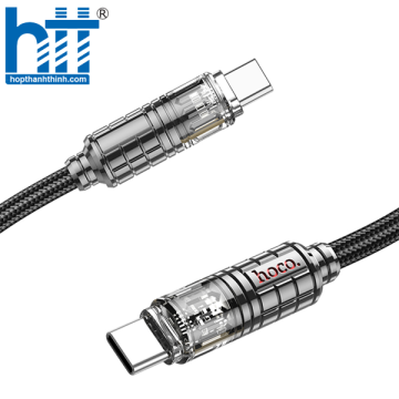 Cáp dữ liệu sạc U122 Lantern Transparent Discovery Edition 60W Type-C sang Type-C