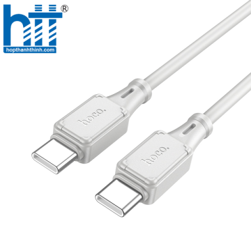 Cáp dữ liệu sạc silicon X101 Assistant 60W Type-C đến Type-C