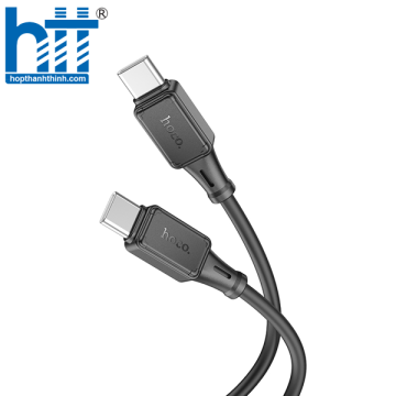 Cáp dữ liệu sạc silicon X101 Assistant 60W Type-C đến Type-C