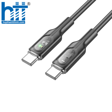 Cáp sạc nhanh tự ngắt 60W Type-C to Type-C U120