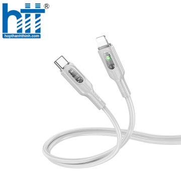 Cáp sạc nhanh tự ngắt 27W Type-C to IP U120